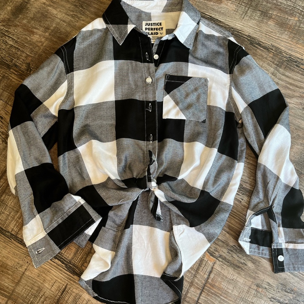 Justice perfect plaid